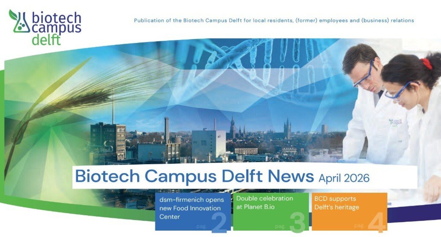 Biotech Campus Delft News April 2026