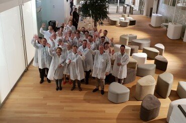 Mayor of Delft and Councilors visiting Biotech Campus Delft