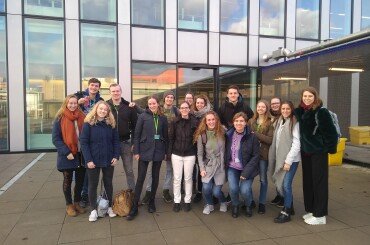 InHolland students visit biotech campus 