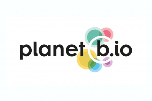 Planet B io logo rectangle