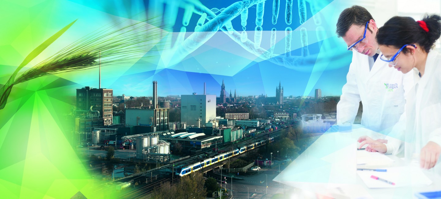 Biotech Campus Delft - een open innovatiecampus in Europa, gericht op biotechnologie, die de transitie naar een duurzame en bio-based economie stimuleert.